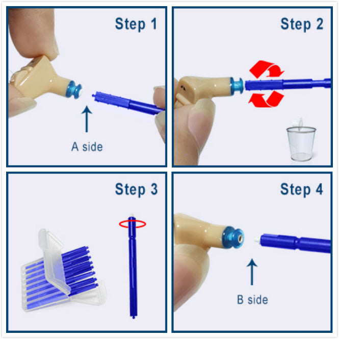 for Starkey Hearing Aid Wax Guard Filters Hear Clear Removal and Replacement Cerumen Schutz Cleaning Tool Accessories 80-Pcs