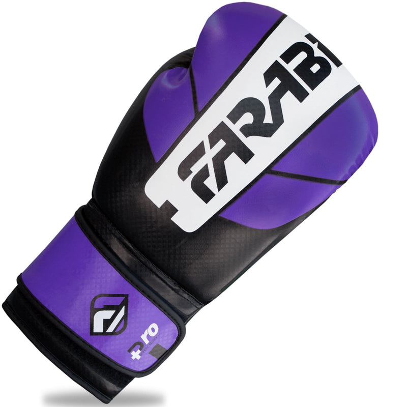 Farabi Sports Boxing Gloves Men and Women Kickboxing Gloves - Muay Thai Gloves 10-oz 12-oz 14-oz 16-oz Red & Purple Boxing Gloves for Punching Bag, MMA, Muay Thai and Training