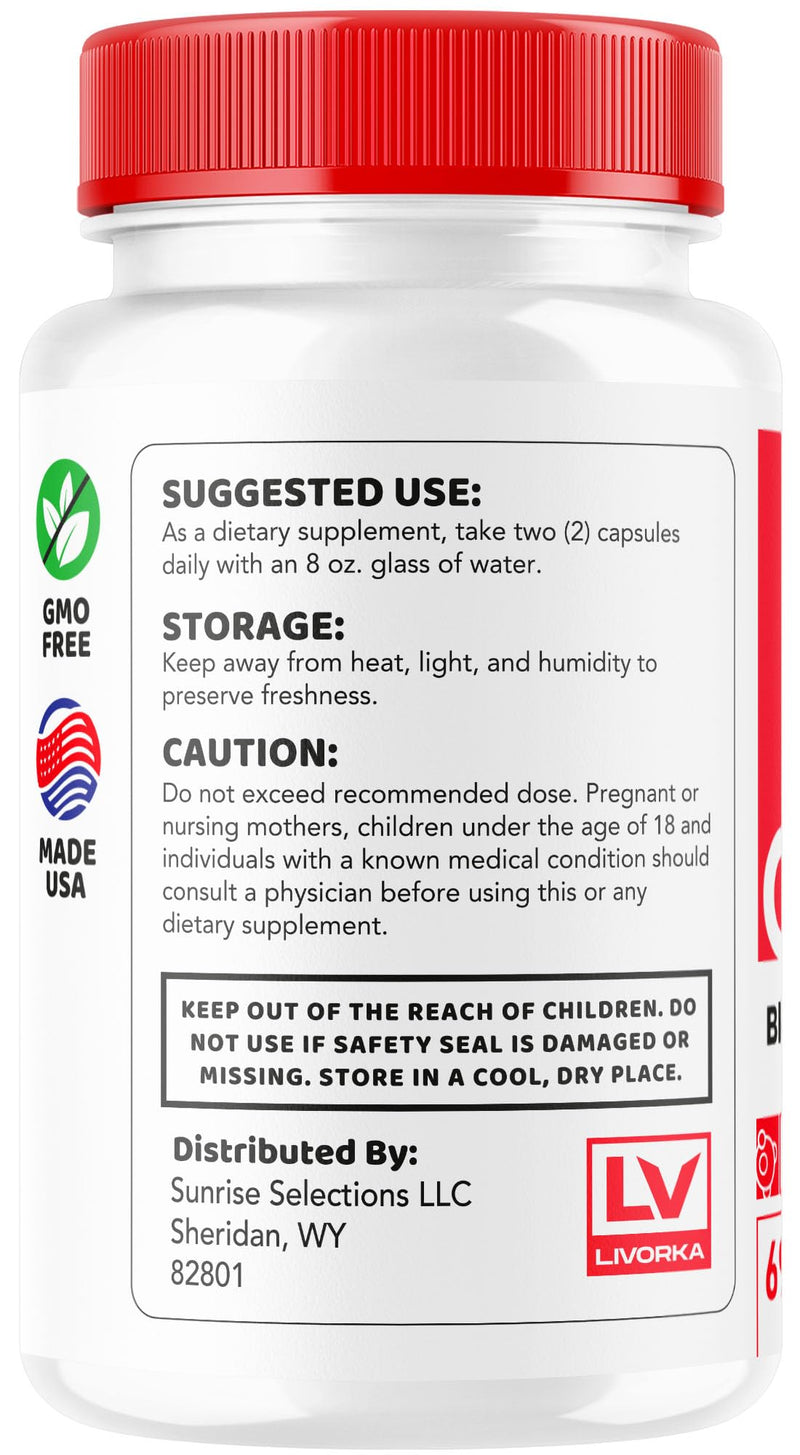 (5 Pack) GlucoBio Capsules - Official Gluco Bio Advanced Formula Support Pills - Maximum Strength, Natural Gluco Bio Supplement Vitamin for Overall Health & Wellness Reviews, 300 Capsules for 5 Months 60 Count (Pack of 5)