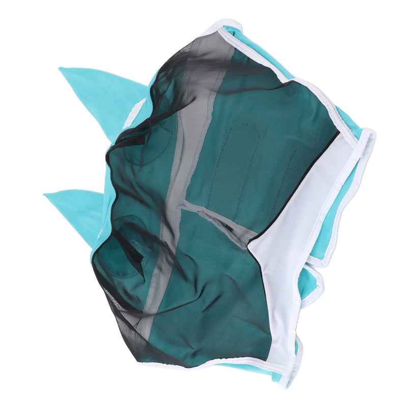 Horse Fly MasksHorse Fly Mask for Horses with Ears, Horse Fly Mask Protective for Farm (Blue) Other Breeding Supplies S Blue - BeesActive Australia