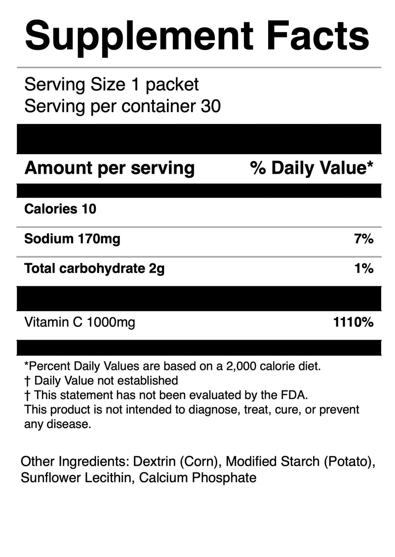 VC/Liposomal Vitamin C/Japan Made/Vitamin C 100omg per Sachet