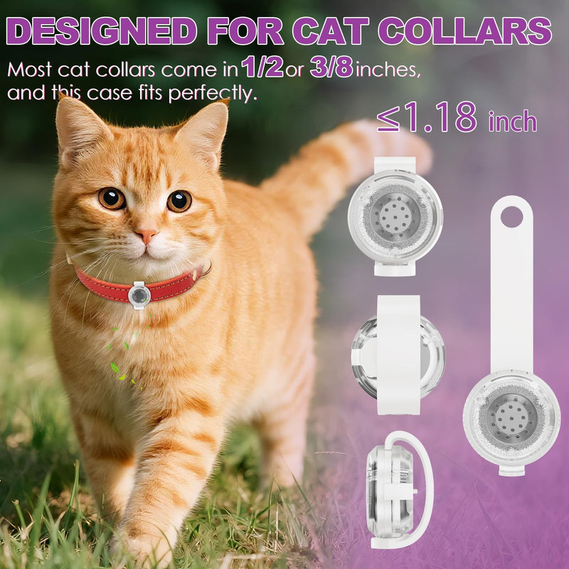 Cat Calming Pheromone Diffuser – Relieves Travel Anxiety & Stress in Cats & Kittens, Long-Lasting Drug-Free Comfort, No Electricity Needed, Easier to Use Than Calming Collars or Sprays