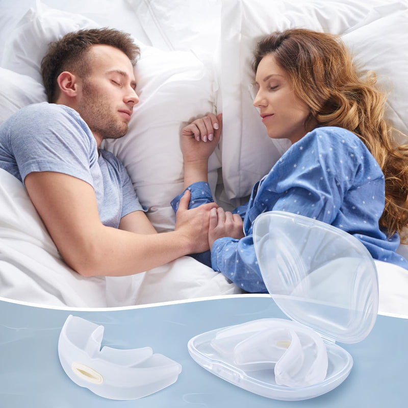 Anti-Snoring Device, Reusable Snore Stopper Anti Snoring Mouthpiece, Snoring Solution Mouthpiece Stop Snoring for Men and Women Green - BeesActive Australia