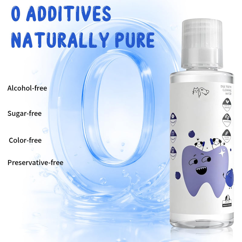 2 PCS PawBright Dental Plus,Natural Flavorless Teeth Cleaning Mouthwash to Fight Tartar,Promote Healthy Gums & Freshen Breath,Easy Daily Use for all Pet