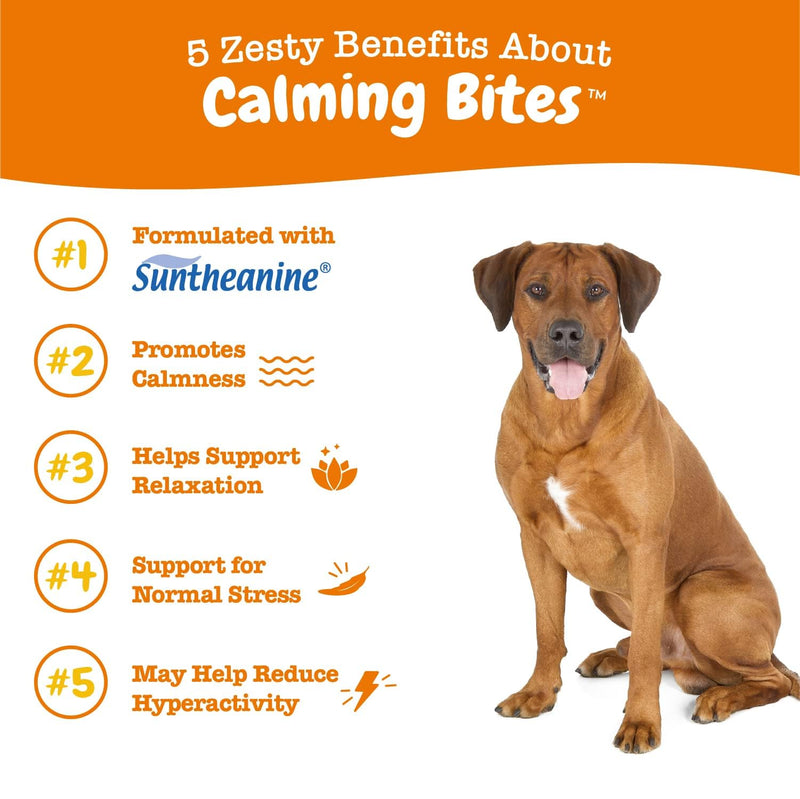 Zesty Paws Calming Chews for Dogs + 10-in-1 Dog Multivitamin Powder