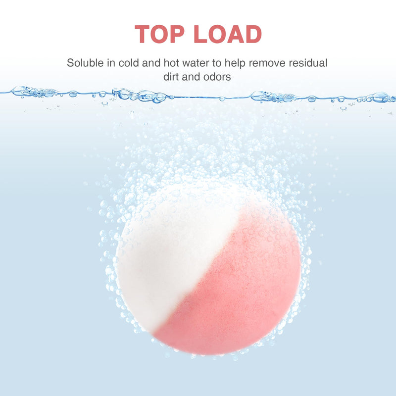 Heavy Duty Washing Machine Cleaner Suitable for Front Loading or Top Loading Washing Machines Deep Cleaning (a pack of six cleaning balls) - BeesActive Australia