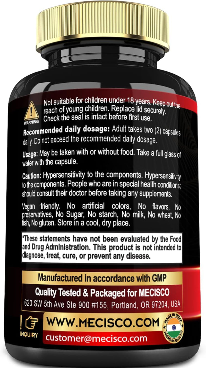 Cayenne Pepper Capsules - Ultra Complex with Cinnamon, Ginger, Cardamom, Hawthorn Berry - Support Digestion, Circulation & Overall Wellness (180 Count (Pack of 1)) 180 count (pack of 1) - BeesActive Australia