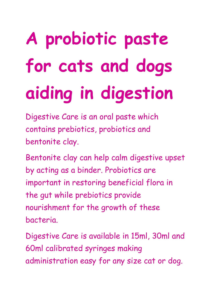 Vet Quality Advanced Pet Pre & Probiotic Paste - Fast Acting Treatment For Dogs & Cats - Diarrhoea - Digestive Upset - Bacterial Gut Imbalance - Firms Loose Stools – 30ml Syringe (Pack of 1)