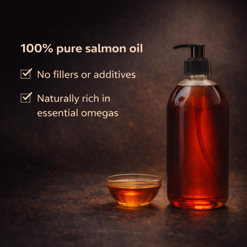 Alpha Omega Premium Salmon Oil for Dogs – Skin & Coat Support