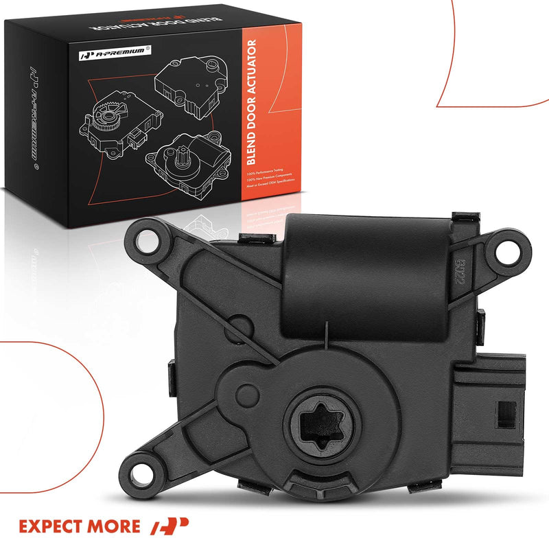 A-Premium HVAC Heater Blend Door Actuator Compatible with Jeep Compass 2019-2021, Renegade 2015-2023 & Fiat 500 2016-2016, 500X 2016-2022, 500L 2016-2016