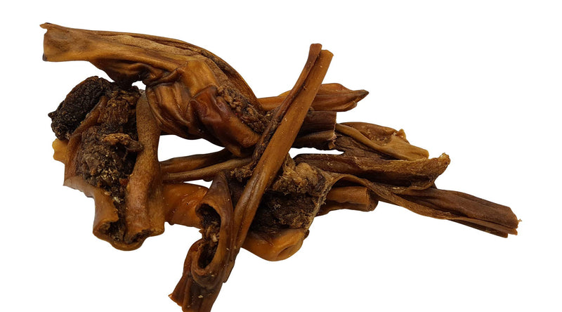 Food4Pets Horse Scalp Dog Treats 250g - 100% Horse Skin, Natural Dental Care & Chew Snack for Dogs - BeesActive Australia