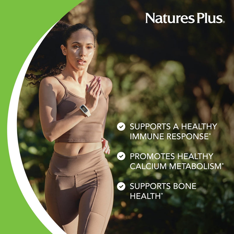 Natures Plus PRO Super K Complex - 60 Capsules - Promotes Healthy Calcium Metabolism - Includes Vitamins K1 & K2 - Non-GMO, Vegan & Gluten Free - 60 Servings - BeesActive Australia