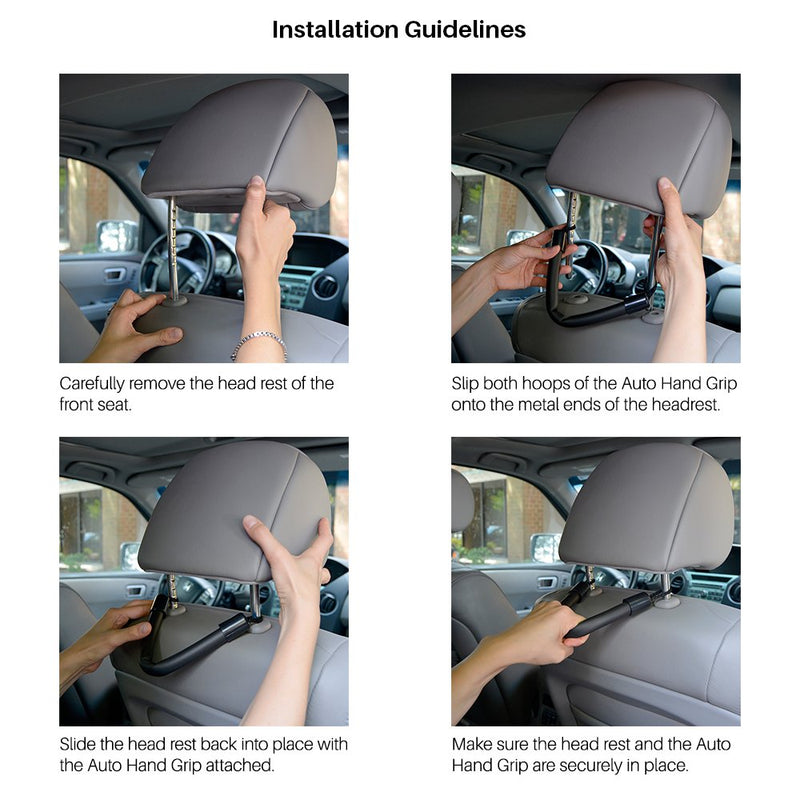 Car Mobility Aid Auto Hand Grip - Stability & Independence Getting in and Out of Cars - BeesActive Australia