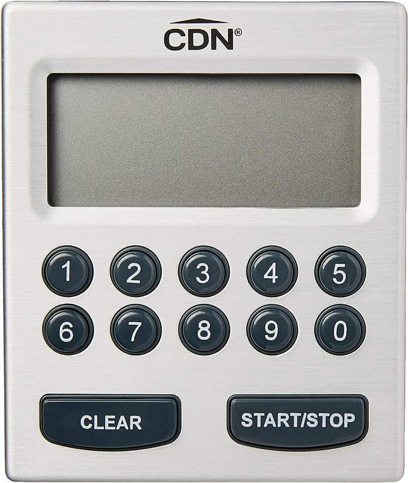 CDN Direct Entry 2- Alarm Digital Kitchen Timer | Counts Up & Down, 10 Hours by Hours, Minutes & Seconds, Big Digit, Loud & Long Audio/Vibrate Alarm, Stand, Hang, Magnet Mounting - TM30 - BeesActive Australia