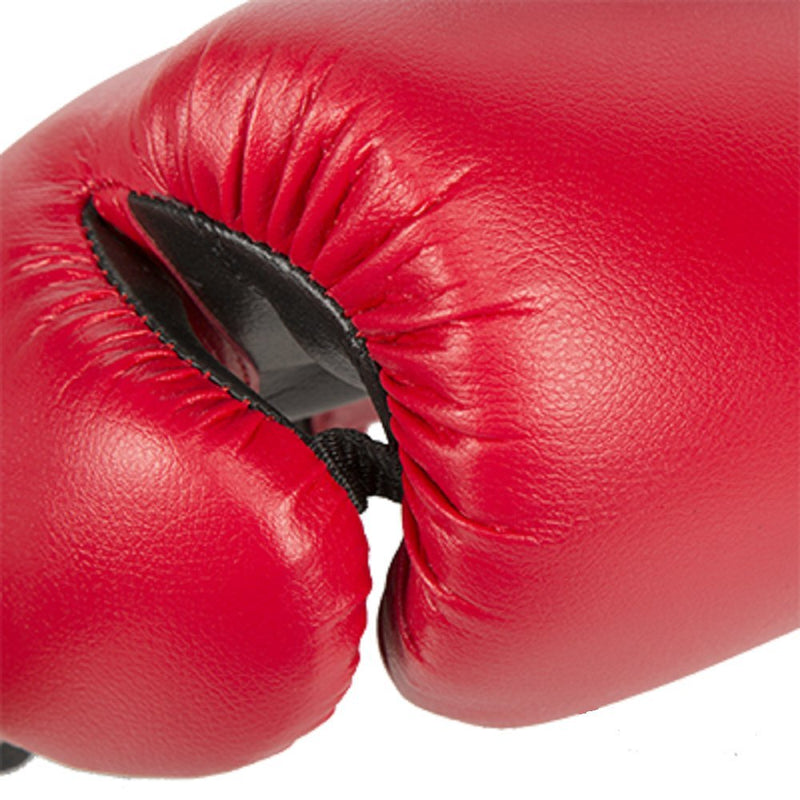 ProForce Unisex Leatherette Boxing Gloves Red/Black 10 oz.