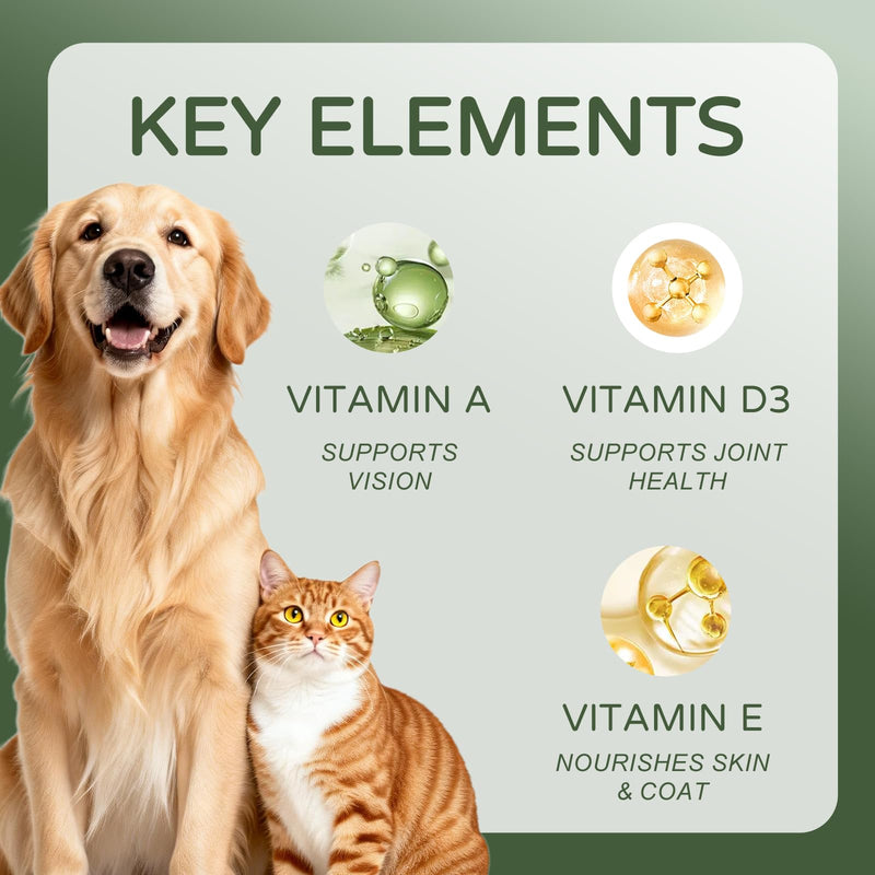 Pawvita Pure Taurine Supplement Powder for Dogs & Cats - Advanced Heart, Vision & Cognitive Support - Easy to Mix in Food, 200g