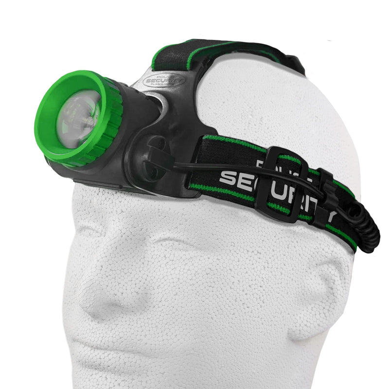 Police Security Blackout-R Headlamp Flashlight - Ultra-Bright Rechargeable Headlamp 850 Lumens