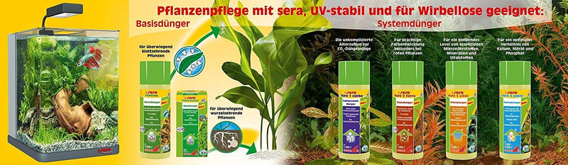 sera florena 5 l | Liquid basic fertilizer for magnificent aquatic plants | Optimal basic care for aquarium plants | UV-stable iron complexes | Without nitrate & phosphate with minerals & trace elements - BeesActive Australia