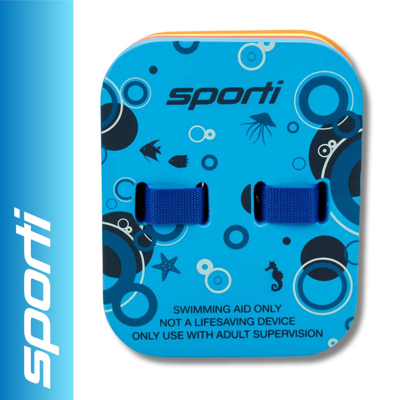 Sporti Progressive Back Float,Swim Belt Bubble Adjustable Belt & Layers,Floatie with Multiple Layers for Kids Swim Trainer Multi - BeesActive Australia