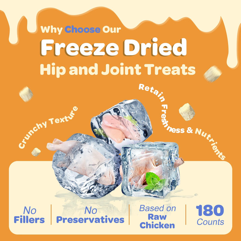 Multivitamin for Dogs Soft Chews & Glucosamine for Dogs 180 Counts