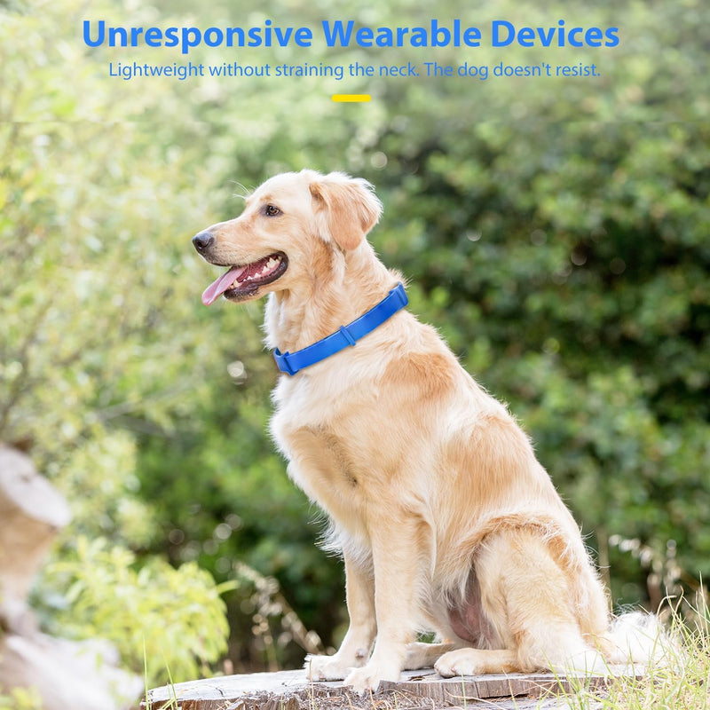 4 Pack Blue Calming Collar for Dogs – Anxiety Relief with 60-Day Effect, Adjustable Comfort for Stress, Separation, Noise & Vet Visits, Suitable for Puppies to Senior Dogs