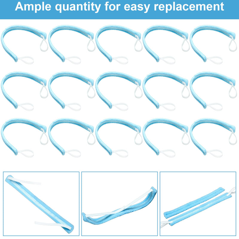 Sosation 15 Pcs Tracheostomy Tube Holder Adjustable Tracheostomy Supplies Tube Holder Soft Reusable Tracheostomy Care Kits for Men and Women, One Size Fits Most People