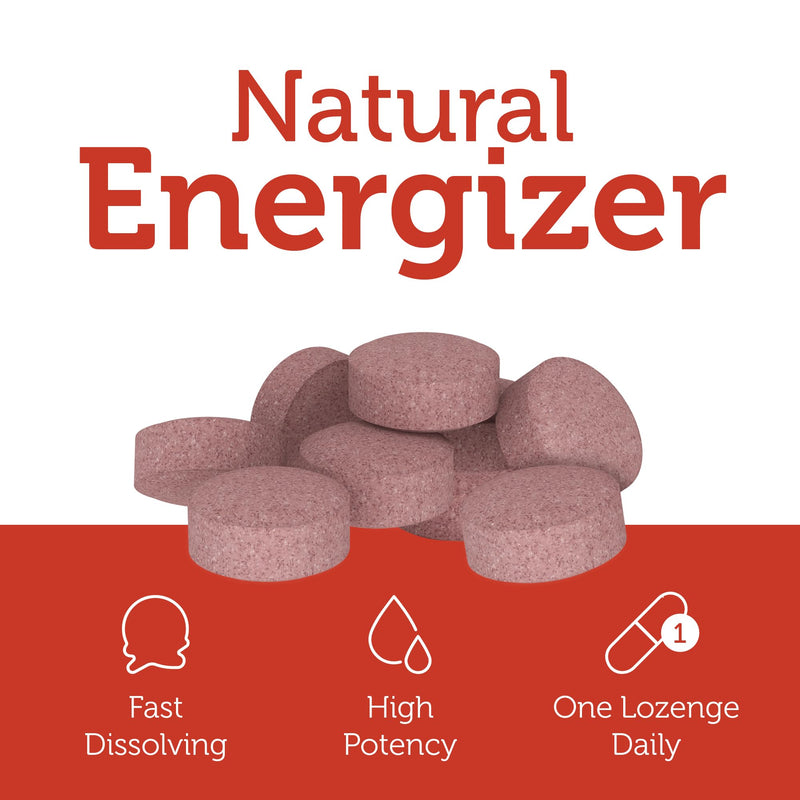 Zahler Energizer+ Vitamin B12-5000 mcg - Natural Cherry Flavor Dissolvable Lozenges - Kosher Gluten Free Non-GMO Vitamins, Energy Boost, Made in USA (120 Count) 120 Count (Pack of 1)