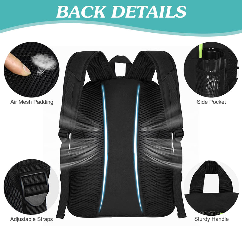 WOLT Soccer Backpack Soccer Bag with Ball Holder & Shoes Compartment, Sport Equipment Bags For Football, Basketball, Volleyball, Gym LemonGreen - BeesActive Australia