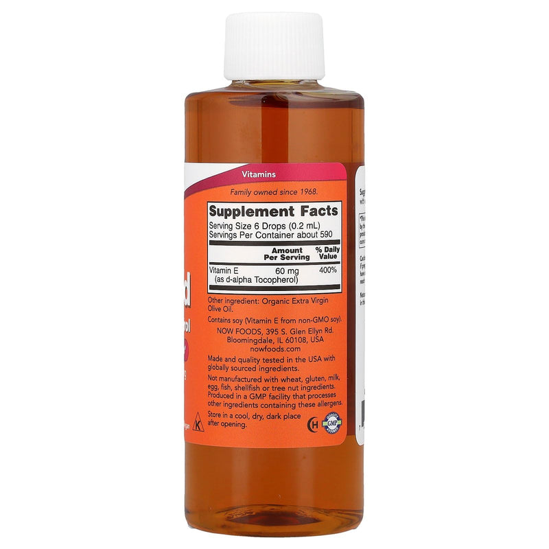 NOW Vitamin E 54,600 IU Liquid,4-Ounce