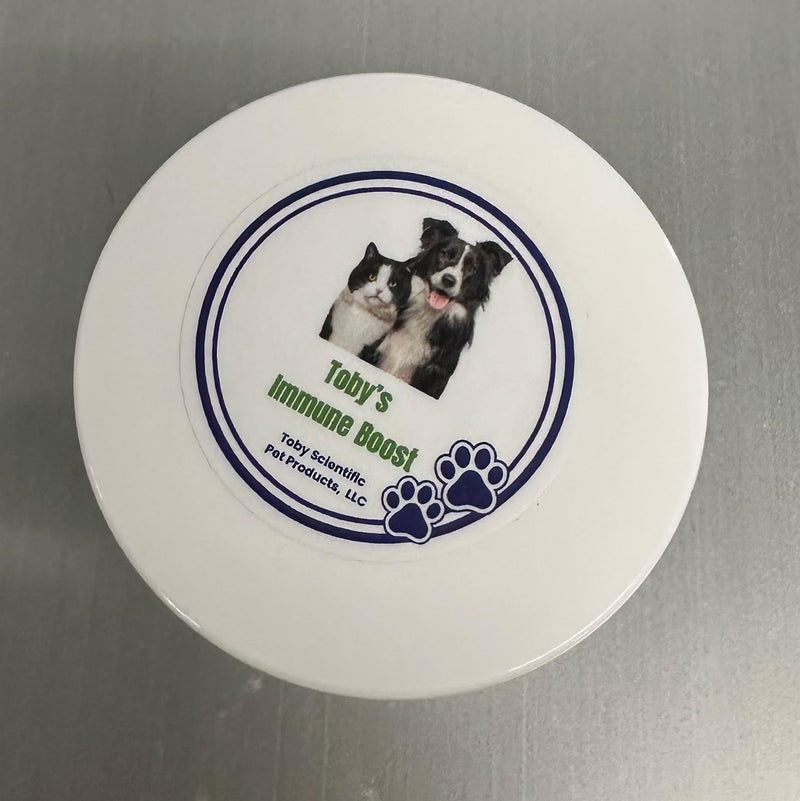Toby's Immune Boost - Easy to Administer Tasty Powder for All Dogs and Cats - Methylcobalamin B12 for Nerve and Anti-Inflammatory Support - D-Mannose for Urinary and UTI Health - They Love The Taste!