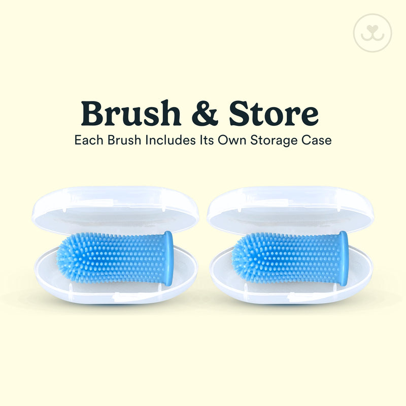 Jasper Fingerbrush + Microbrush Bundle for Cats & Small Dogs