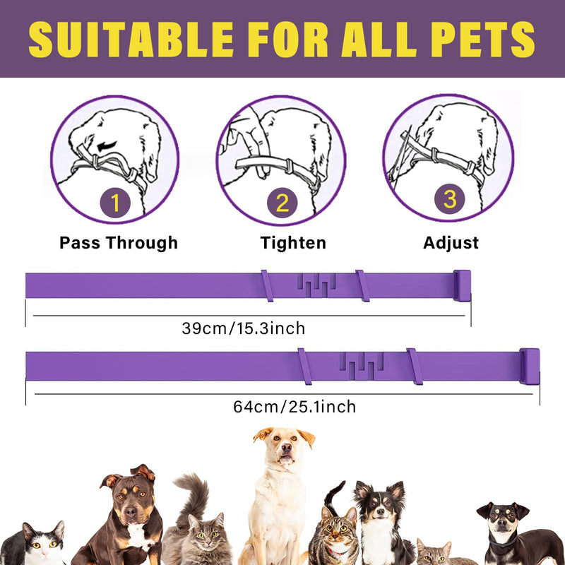 Dog collar, cute cat collar, against ticks, fleas and mosquitoes, waterproof animal collar, one year long-term protection - BeesActive Australia
