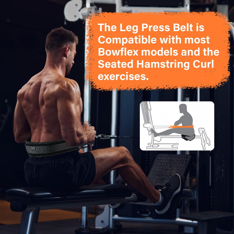 Adjustable Leg Press Rowing Belt Strap Compatible with Bowflex PR1000 Gyms Gym Accessories, Leg Press Attachment Also Fit for Ultimate 2 Blaze Elite Sport, Blaze, Sport Gym
