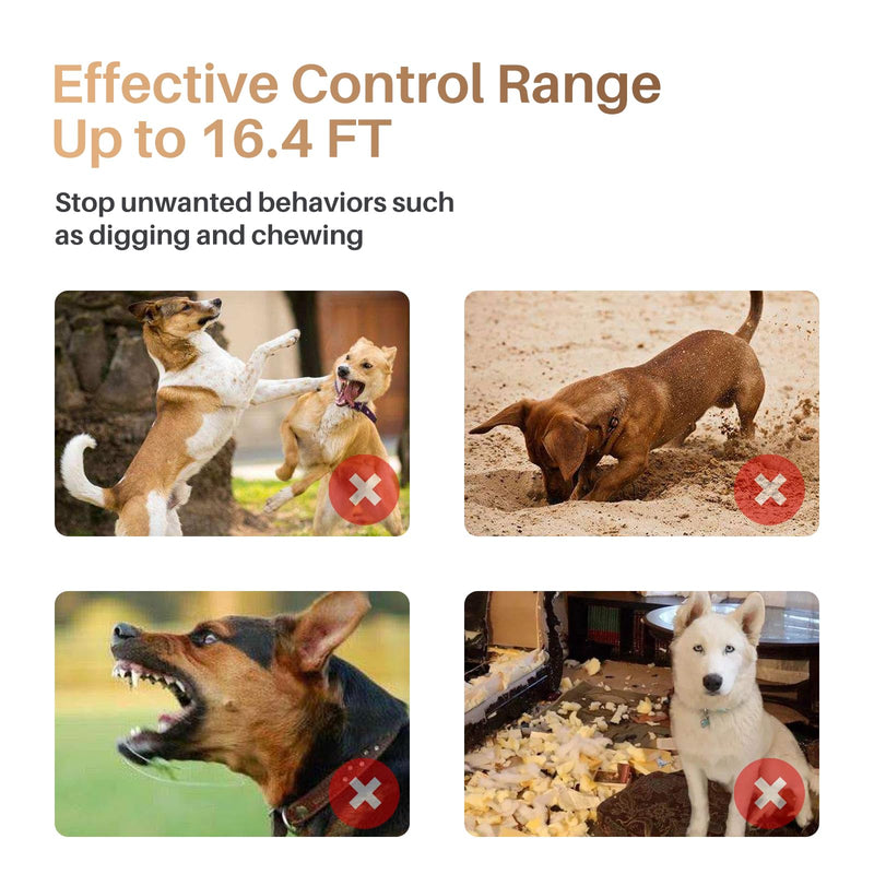 Bubbacare Anti Bark Device, Handheld Ultrasonic Dog Control Devices 16.4 Feet Effective Range, Rechargeable Deterrent Device, Pet Training, No Barking, Safe for Indoor and Outdoor Use Blue*sc01 - BeesActive Australia