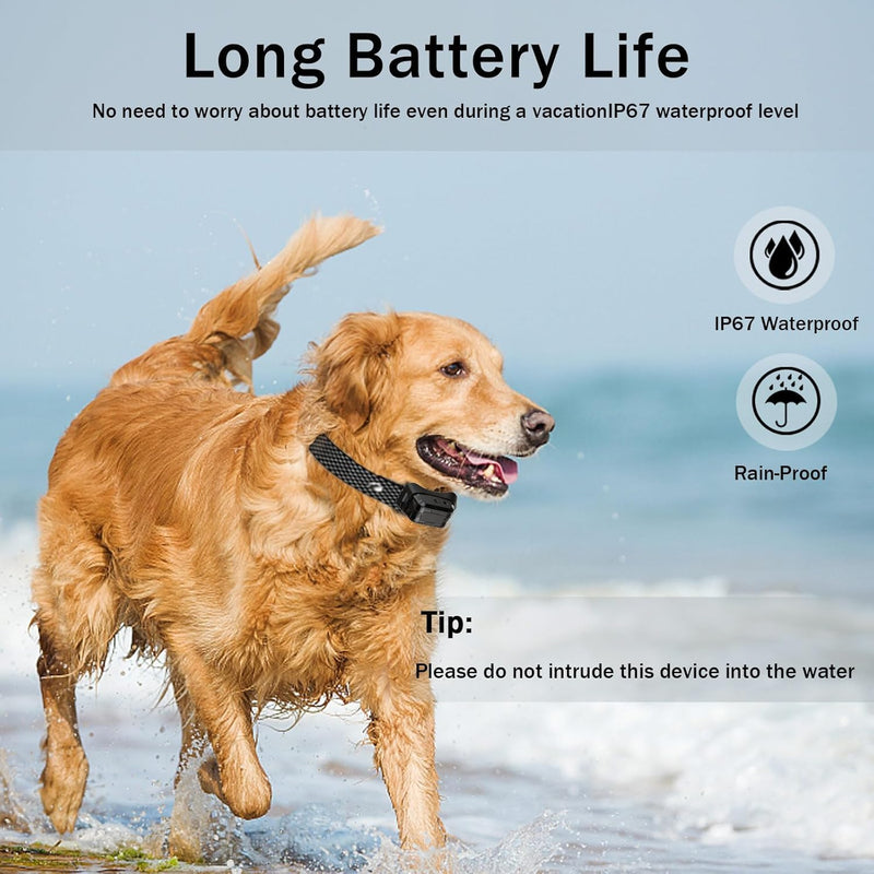 Citronella Bark Collar, Spray Dog Training Collar[No Spray Refill] Safer Citronella Dog Bark Collars, Humane Spray Bark for L/M/S Dogs IP67 Waterproof, Rechargeable Anti Barking Spray Collar - BeesActive Australia