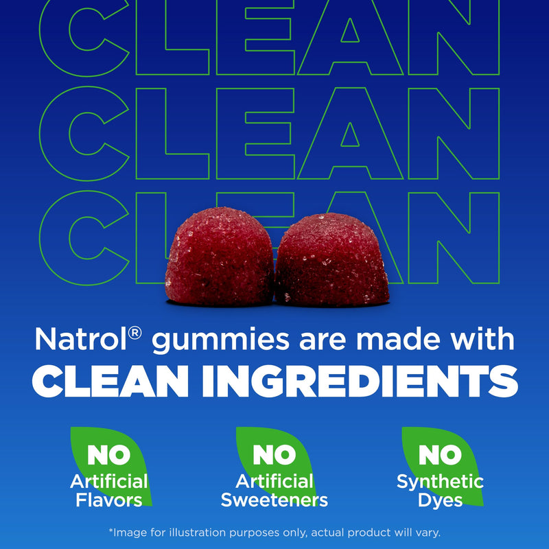 Natrol Magnesium Citrate, High Absorption Magnesium Supplement for Mood and Stress, Helps Calm The Mind and Relax The Body, 60 Raspberry-Flavored Gummies, Up to a 30 Day Supply