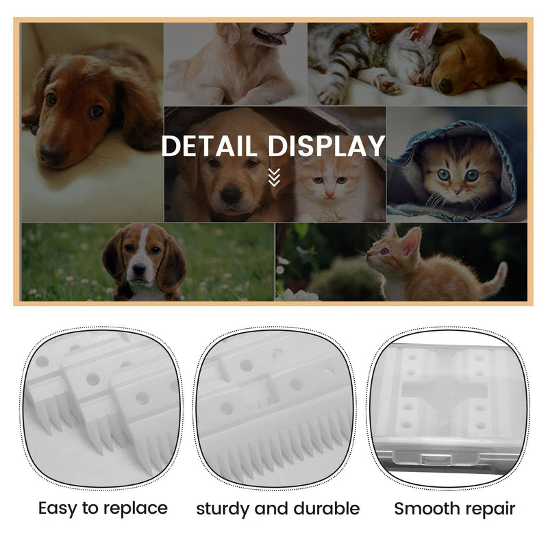 Boerunid 10 pieces/lot replaceable ceramic 18 teeth pet ceramic clipper cutting knife for A5 series - BeesActive Australia