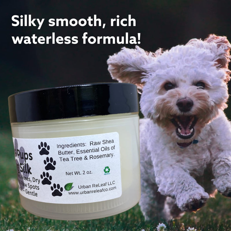 Urban ReLeaf Paws & Pups Silk Dog Salve 2 Ounce (Pack of 1)