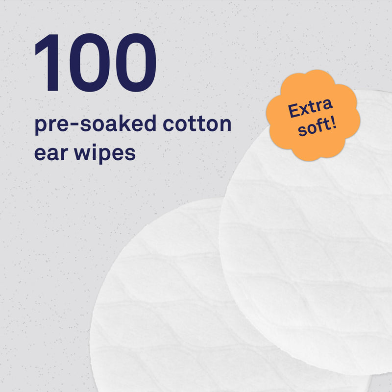 Petpost | Cat Ear Cleaner Wipes - Ultra Soft Cotton Pads in Coconut Oil Solution - Treatment for Removing Cat Ear Dirt & Wax 100 ct. - PawsPlanet Australia