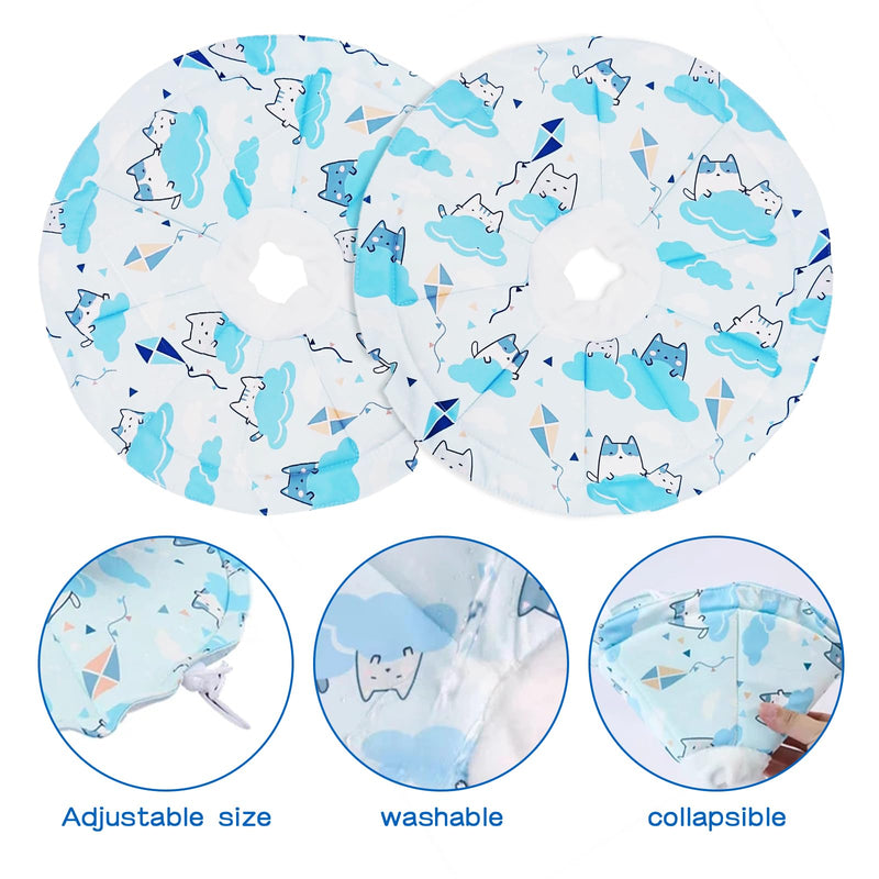 Protective collar soft soft collar cat collar for cats leak protection for cats adjustable protective collar for cats after injury surgery (size S) is 12-25 cm - BeesActive Australia
