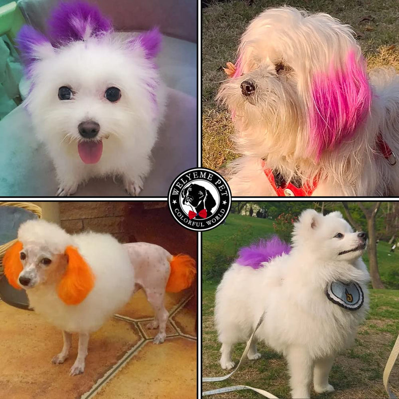 Dog Hair Dye Pink, Permanent Pet Hair Dye, Professional Dog Safe Hair Dye, Bright Color for Dogs and Horses - BeesActive Australia