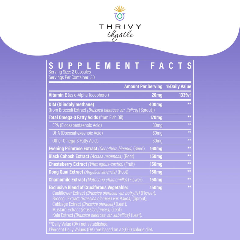 DIM Supplement 400mg - Enhanced Absorption, Immune Support & Clear Skin - Non-GMO, 60 Capsules - BeesActive Australia