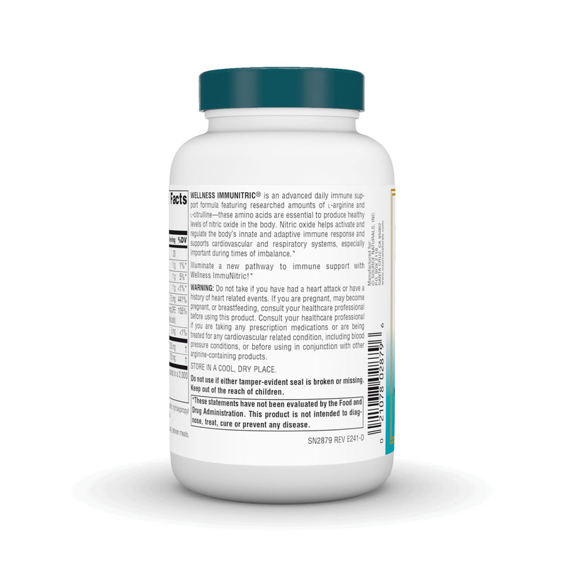 Source Naturals Wellness Immunitric, 90 Tablets | with L-ARGININE & L-CITRULLINE | Nitric Oxide Builder For Immune System Support*