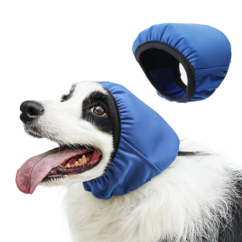 Pet Ear Protection Muffs for Dogs and Cats, Noise Reducing & Water Resistant Dog Ear Covers for Bathing and Calming (M) M