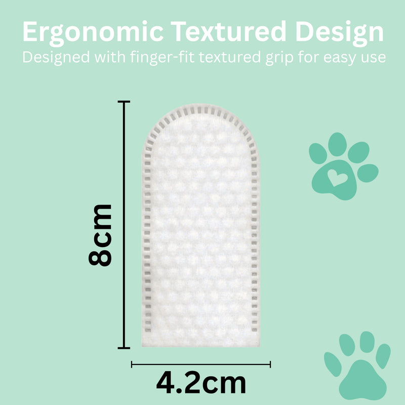 Pet Dental, Ear & Eye Cleaning Wipes for Dogs & Cats – 300 Total Finger Wipes (100 Dental + 100 Ear + 100 Eye) – Teeth Cleaning Toothpaste Alternative, Tear Stain Remover & Gentle Ear Cleaner