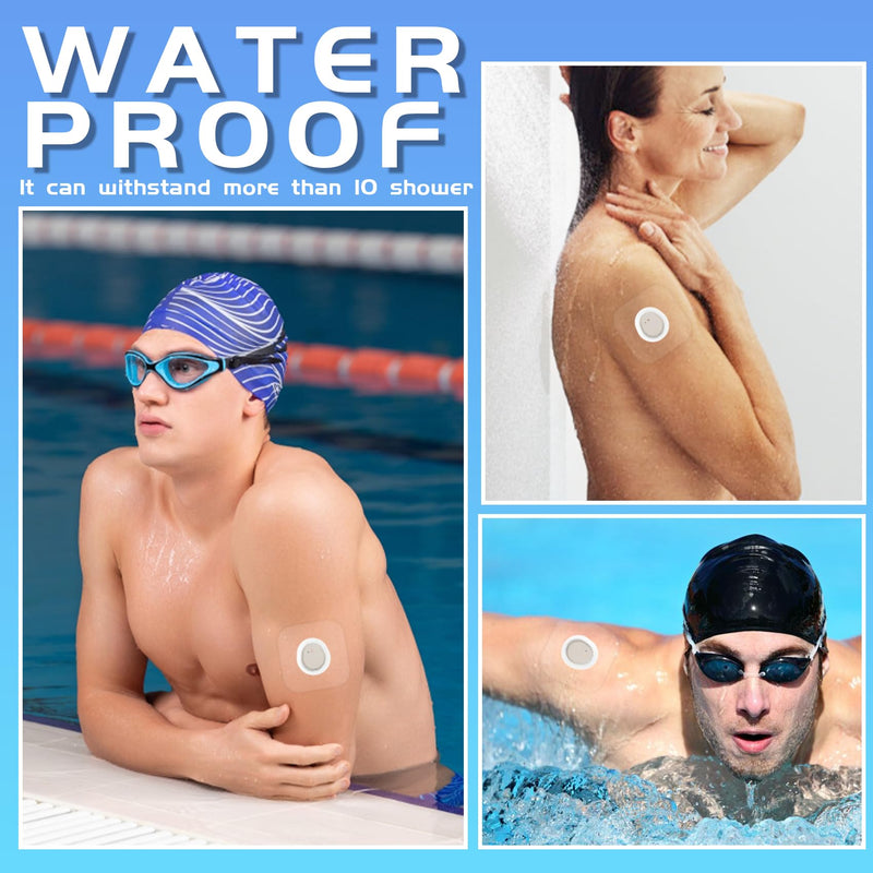 Dexcom g7 Over Patches Waterproof Full Coverage 50 Pack Breathable & Transparent G7 Overpatch Tape Long Lasting to 10 Days for dexcom g7 50 Pcs