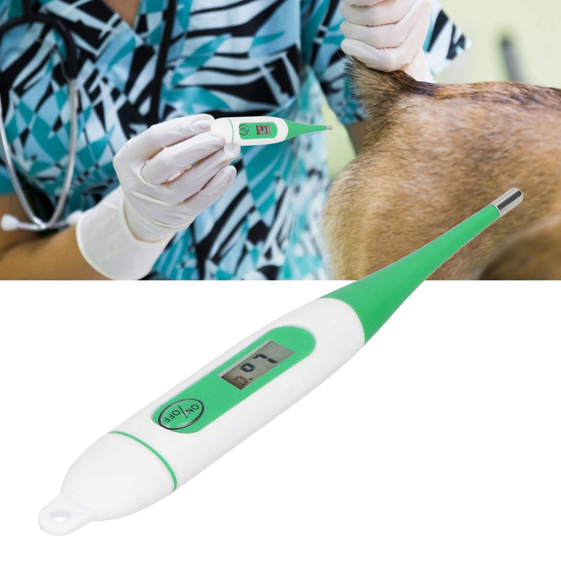 Fever thermometer for horses, cattle, digital pet thermometer, waterproof animal thermometer with flexible temperature probe, for pet owners of dogs, cats, veterinarians - BeesActive Australia