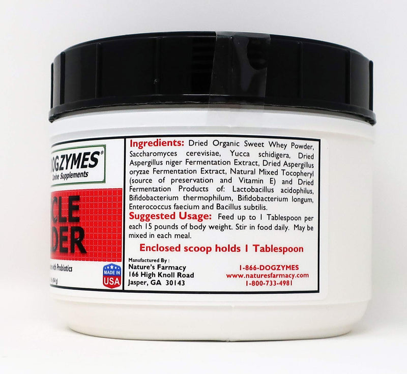 Dogzymes Muscle Builder (1 Pound) 1 pound - PawsPlanet Australia