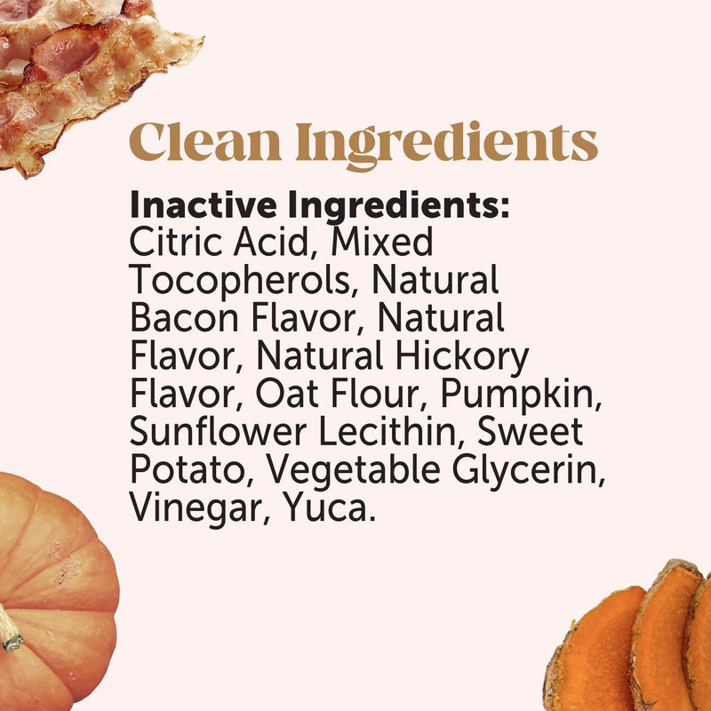 Flea and Tick Prevention & Multivitamin Virtual Bundle: Natural Flea Chews & Dog Vitamins with Glucosamine for Skin and Coat (Bacon & Peanut Butter 90 ct)