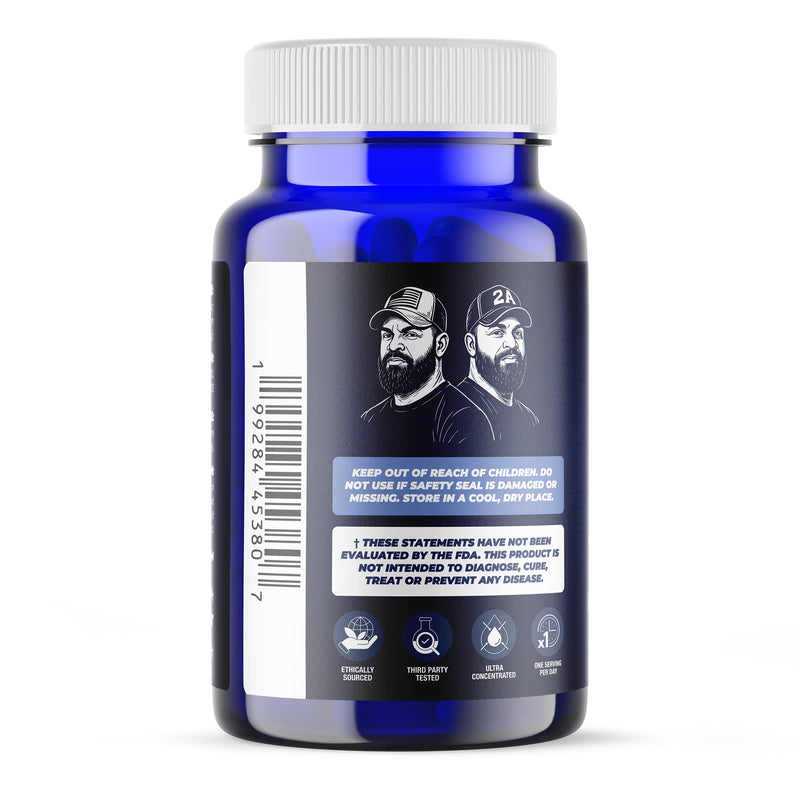 DAMN GOOD Hodge Twins Methylene Blue Capsules 10mg USP, Vitamin C, 60 Ct | USP-grade methylene blue 10 mg capsules with vitamin C for daily wellness & antioxidant support, vegan & unflavored